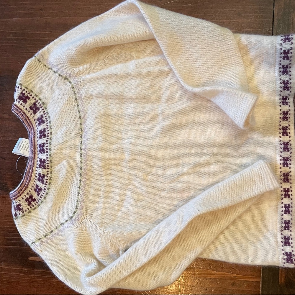 Gymboree Autumn Highlands Ivory Fox Cardigan Sweater Size 5 NWT (2006) - Picture 8 of 8